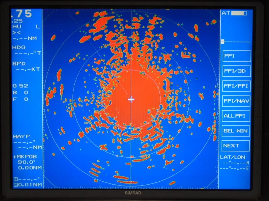 Simrad/Northstar/Koden RB718A 12kw O/A Radar Pedestal w/ 6' ANT - Bench Tested - Image 3