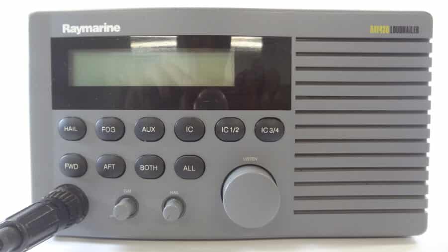 Raytheon Ray430 Loudhailer Marine Intercom/P.A. System Fully Tested With Mic! - Image 2