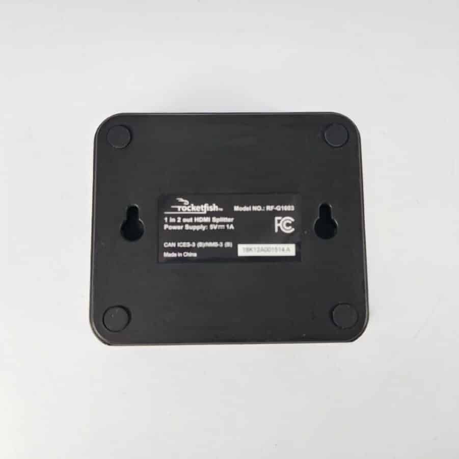 Rocketfish - 2-Output HDMI Splitter with 4K & HDR Pass-Through - RF-G1603 - Used - Image 7