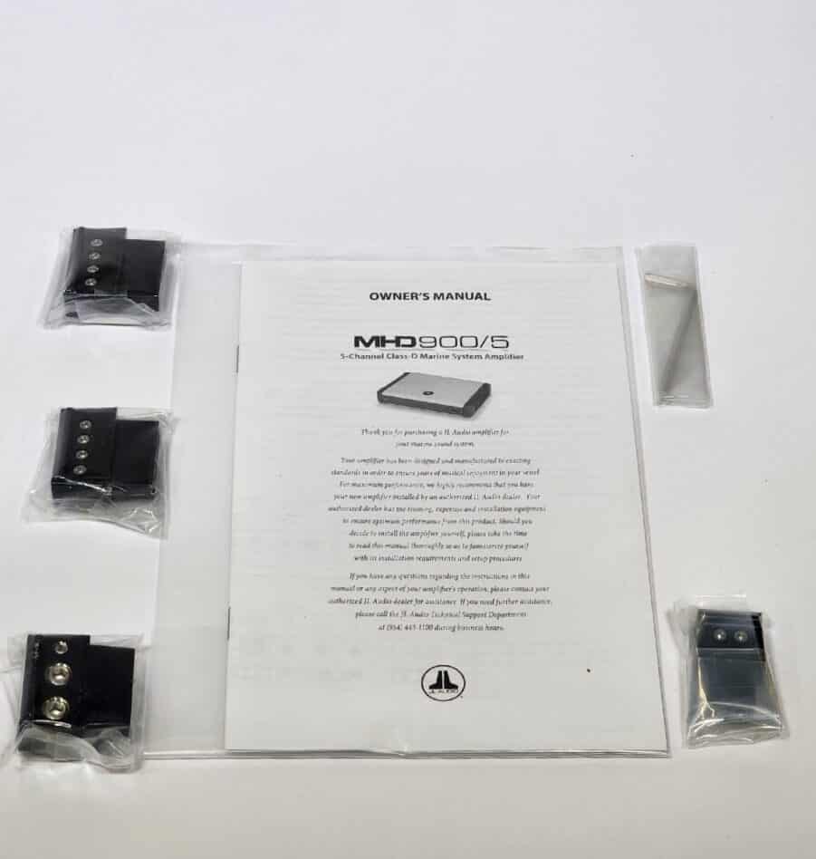 JL Audio MHD900/5 - 900W 5-Ch Marine Amplifier - Used - TESTED - Free Shipping - Image 11