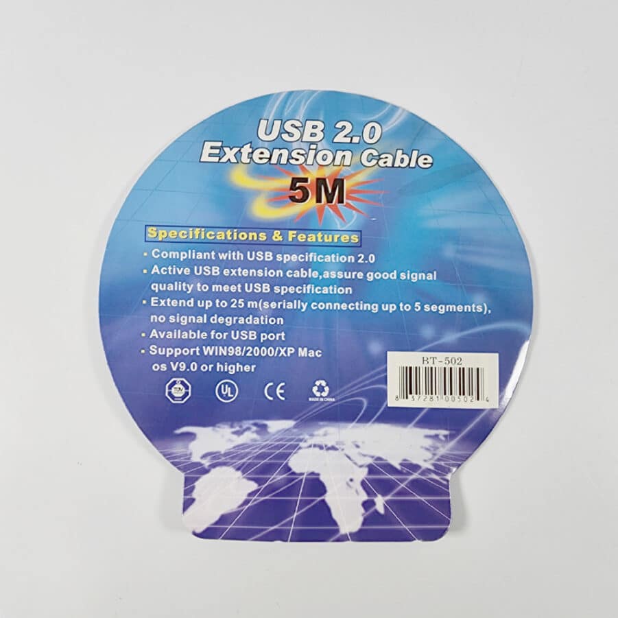 USB 2.0 High Speed Extension Cable 5m - BT-502 - New Old Stock - Free Shipping - Image 8