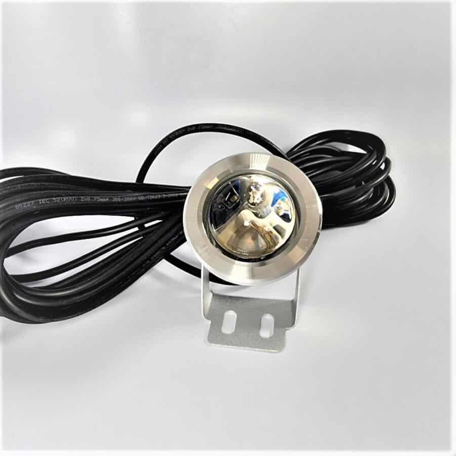 Water-Resistant LED Outdoor Spotlight 10W 12V With Remote Dimmable RGB - New - Image 3