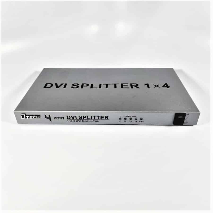 DTECH - DT-7024 4 Port DVI Splitter 1-4 DVI Distribution - Used - Free Shipping - Image 3
