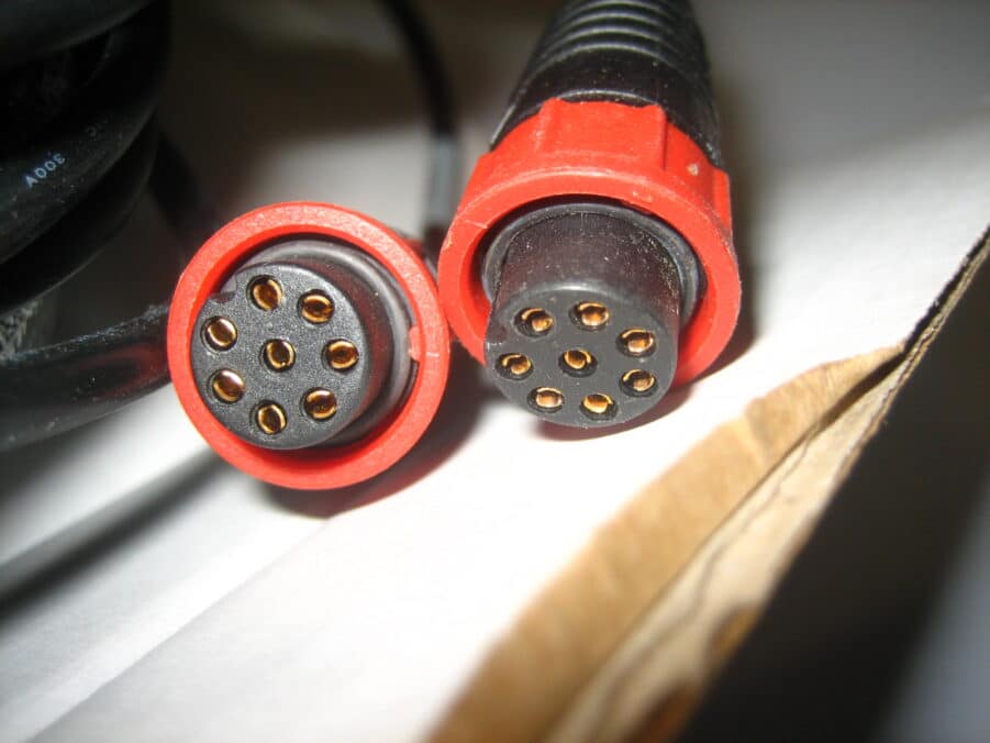Navman 31m LT8-LT8 8-Pin Red Collar Masthead Cable - 8 Pin - CUT - AA002615 - Image 5