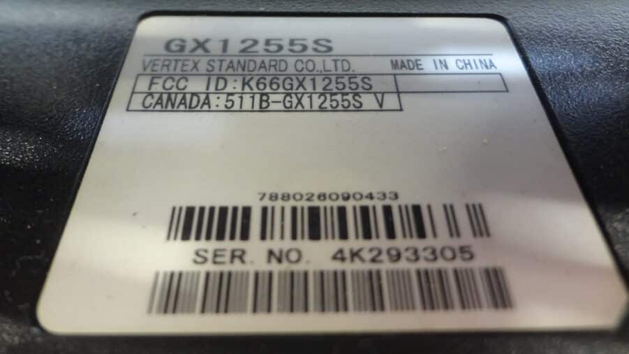 Standard Horizon GX1255S Quest Submersible Marine VHF Radio Transceiver Unit - Image 10