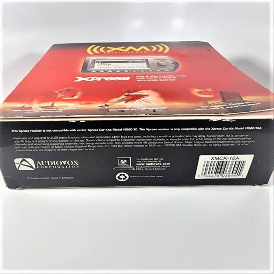 AudioVox/XM Satellite Radio - Xpress Car Kit - XMCK-10A - New - Free Shipping - Image 3