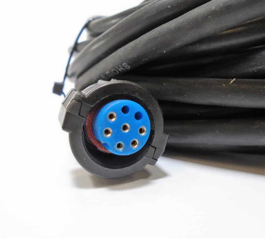 Airmar B175M-0 Bronze CHIRP Transducer TESTED - Garmin 8 Pin Blue - Image 6
