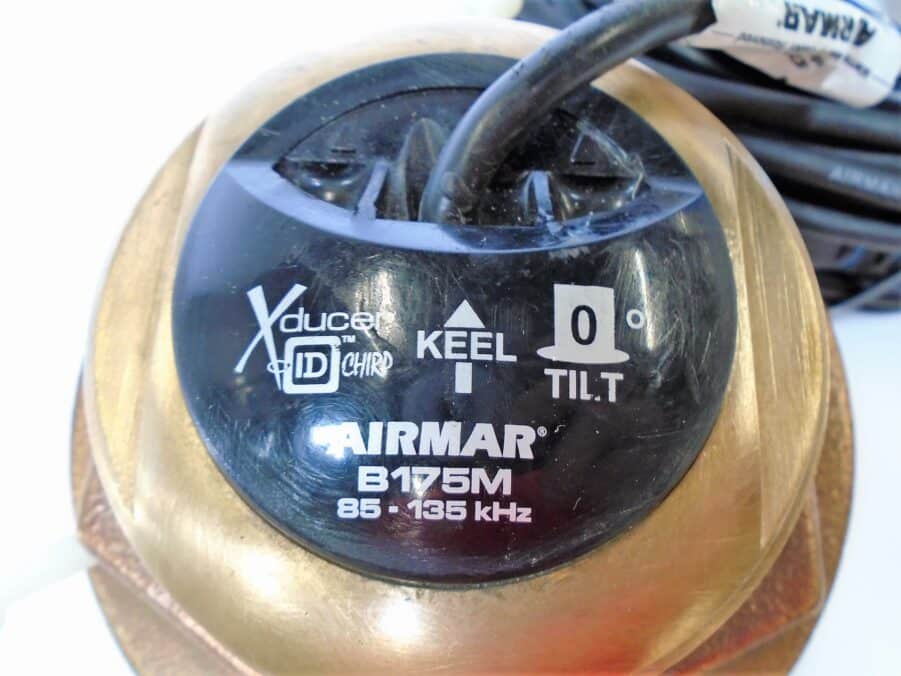 Airmar B175M-0 Bronze CHIRP Transducer TESTED - Garmin 8 Pin Blue - Image 4