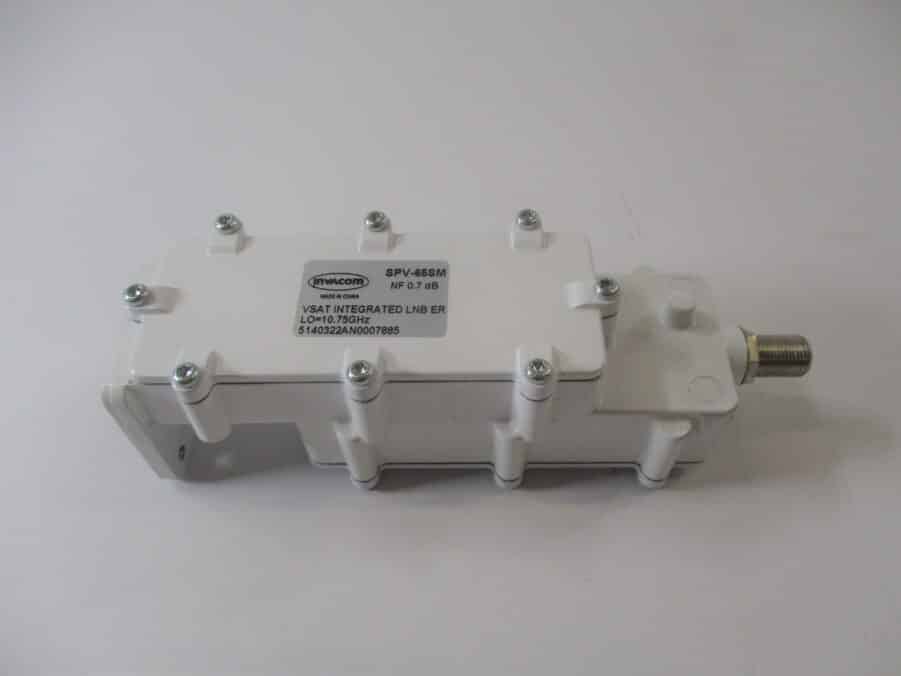 Invacom SPV-65SM LNB VSAT Satcom KVH Integrated LNB