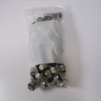 *NEW LOT OF 100* Screw-on Protective Dust Cover Caps for N-Female UHF SO239 UG363