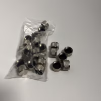 *NEW LOT OF 25* Screw-on Protective Dust Cover Caps for N-Female UHF SO239 UG363