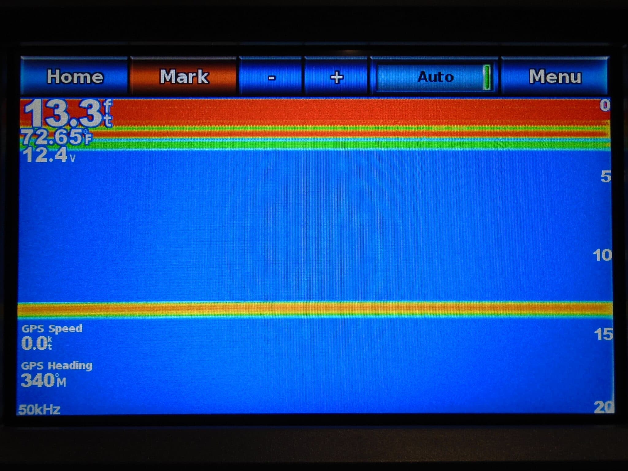 GARMIN GPSMAP 740s 7" Touchscreen Chartplotter Depth Sounder Display