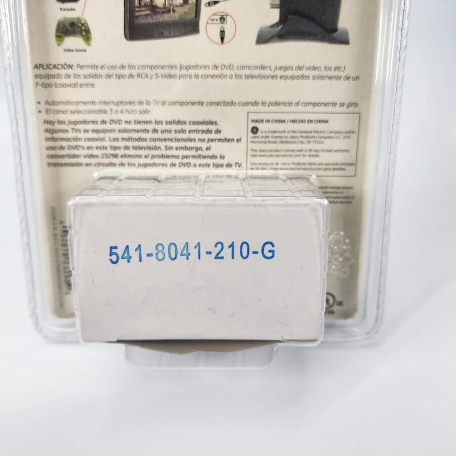 GE 23298 Video Converter & Ultra Prograde RF Modulator -New Old Stock -Free Ship - Image 9