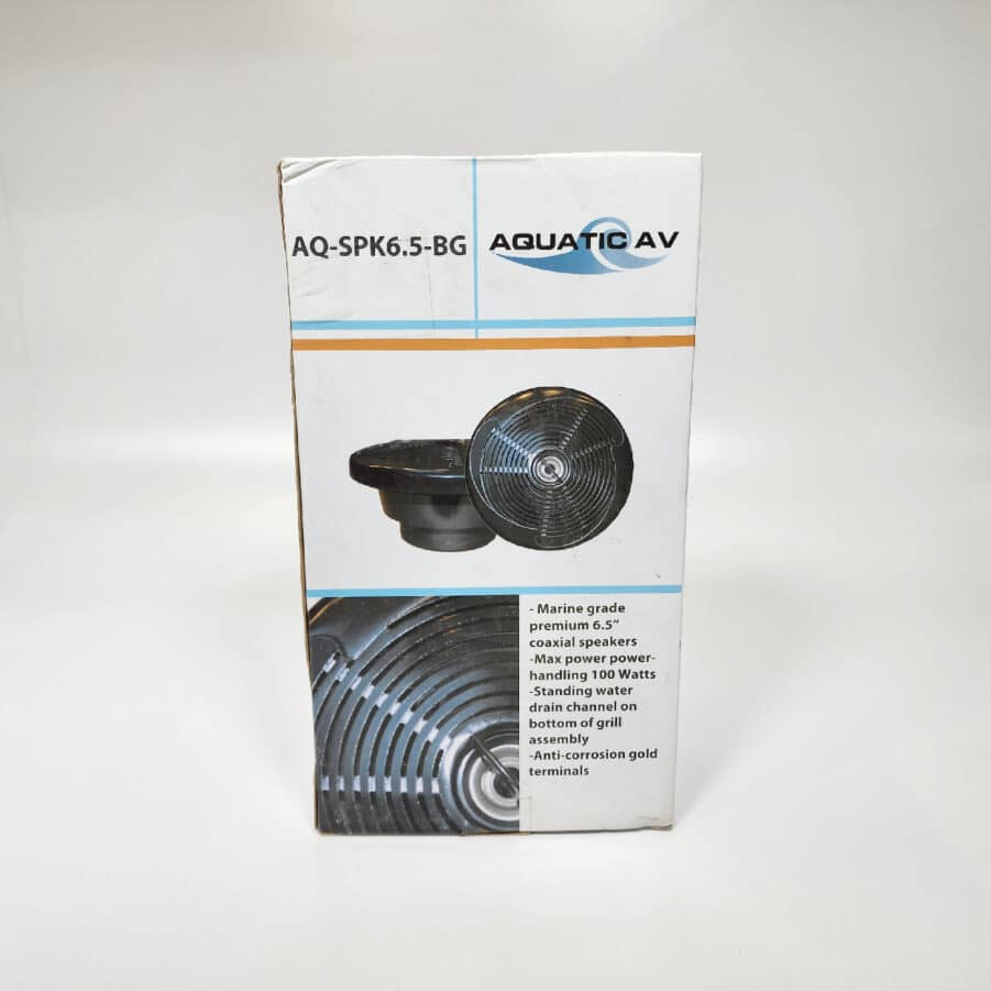 Aquatic AV AQ-SPK6.5-WG 6.5" 2-Way Coax Marine Speaker - New Open Box -Free Ship - Image 11