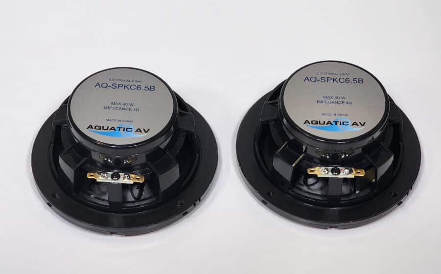 Aquatic AV AQ-SPK6.5-WG 6.5" 2-Way Coax Marine Speaker - New Open Box -Free Ship - Image 5