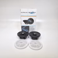 Aquatic AV AQ-SPK6.5-WG 6.5" 2-Way Coax Marine Speaker - New Open Box -Free Ship