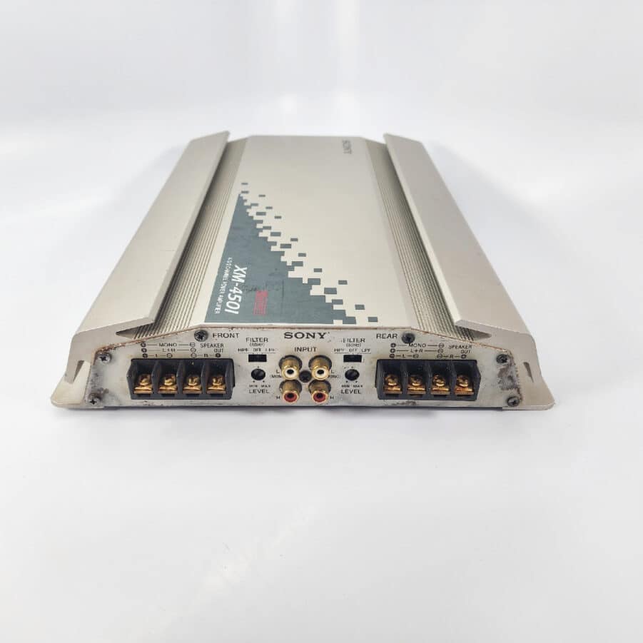 Sony Stereo Power 4 Channel Amplifier XM-4501 - Used - TESTED - Free Shipping - Image 3