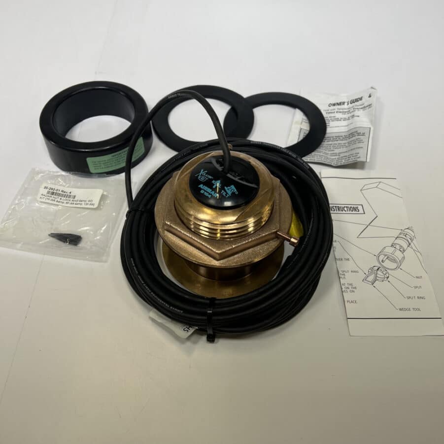 Raymarine B164-20-RAY Bronze Transducer TESTED Fits DSM300 CP300 370 *COMPLETE*