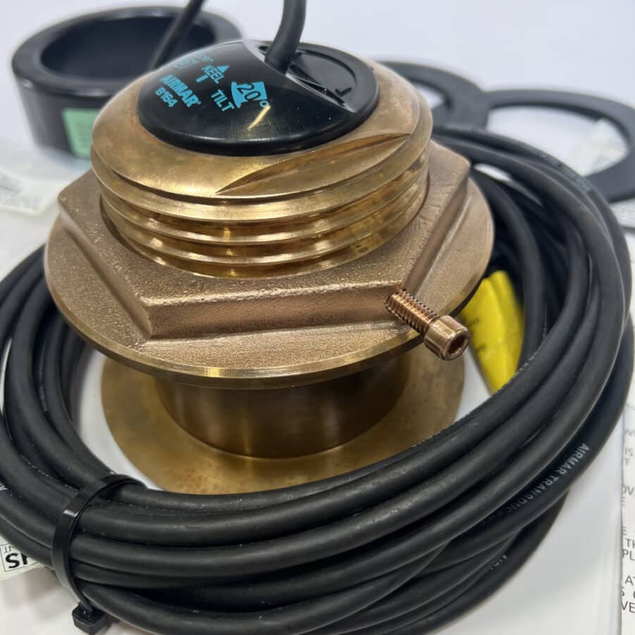 Raymarine B164-20-RAY Bronze Transducer TESTED Fits DSM300 CP300 370 *COMPLETE* - Image 8