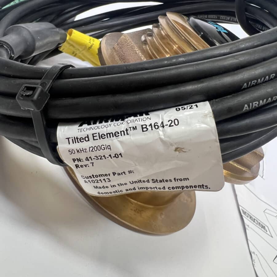 Raymarine B164-20-RAY Bronze Transducer TESTED Fits DSM300 CP300 370 *COMPLETE* - Image 5