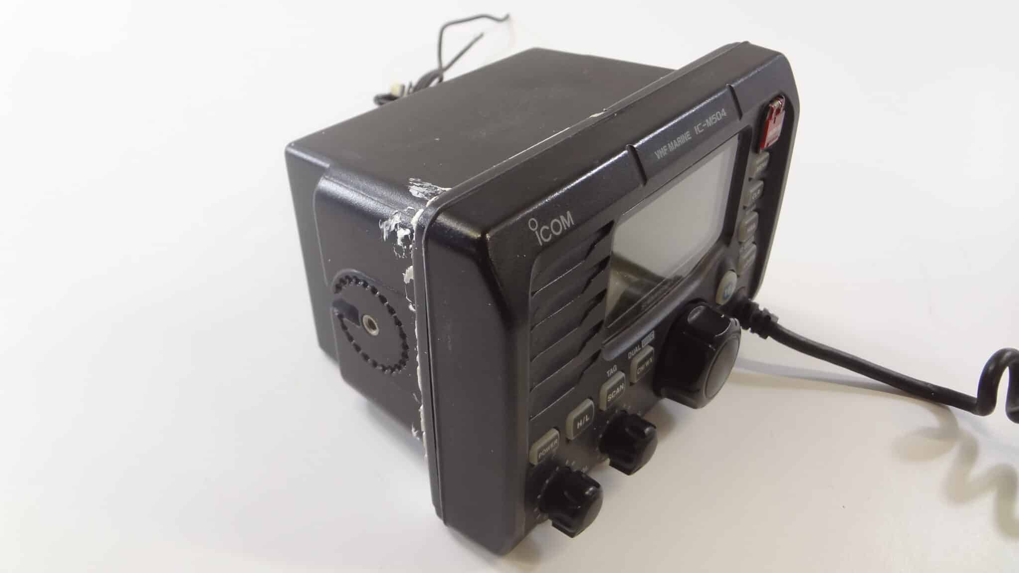 ICM504 Submersible Marine Fixed Mount VHF Radio Transceiver Unit