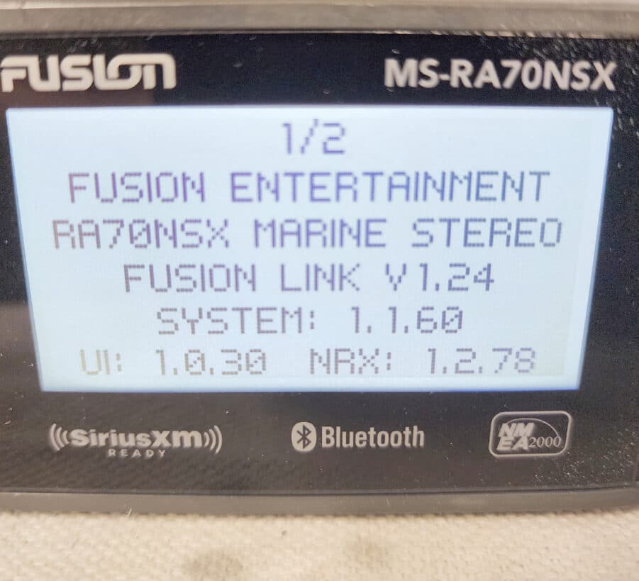 Fusion MS-RA70NSX Marine Digital Media Receiver - Used - TESTED -SEE DESCRIPTION - Image 10