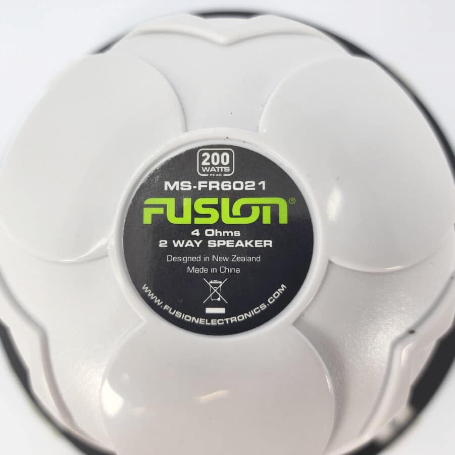 (1 Pair) Fusion - MS-FR6021 6-3/4" 2-Way Marine Speakers With Grey Sport Grilles - Image 9