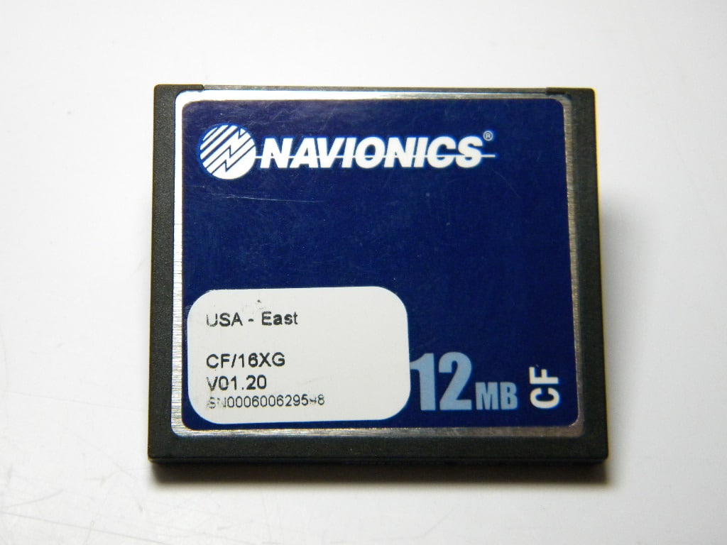 Navionics Gold CF Chart Card "USA East" CF/16XG V01.20 512MB 2008