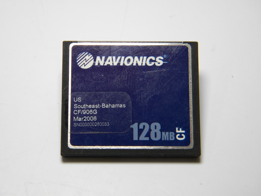 Navionics Gold CF Chart Card US Southeast–ALL Bahamas CF/906G 128MB ...