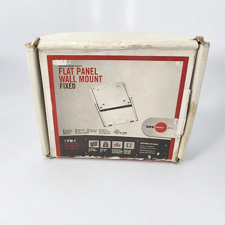 Omni Mount Pro 17FM-F Small Fixed Flat Panel Mounting Kit -Silver-Used-Free Ship - Image 11