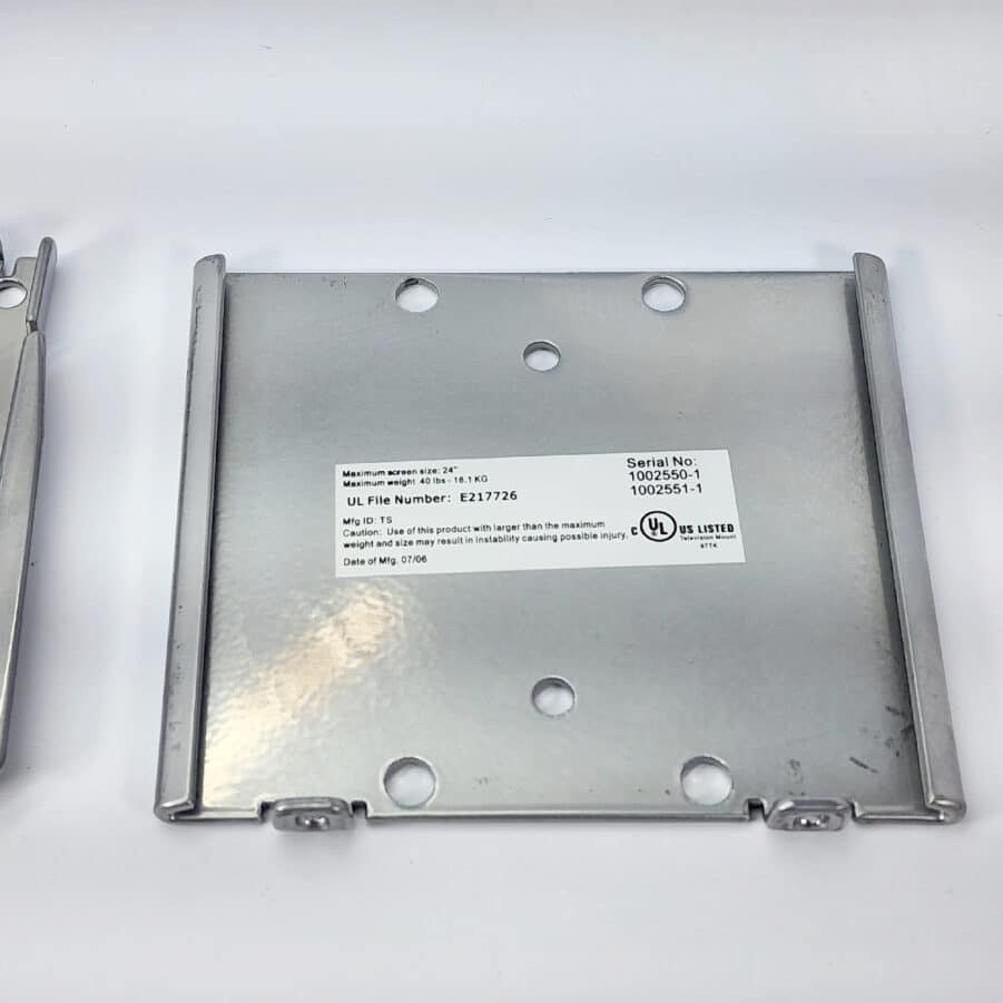Omni Mount Pro 17FM-F Small Fixed Flat Panel Mounting Kit -Silver-Used-Free Ship - Image 7