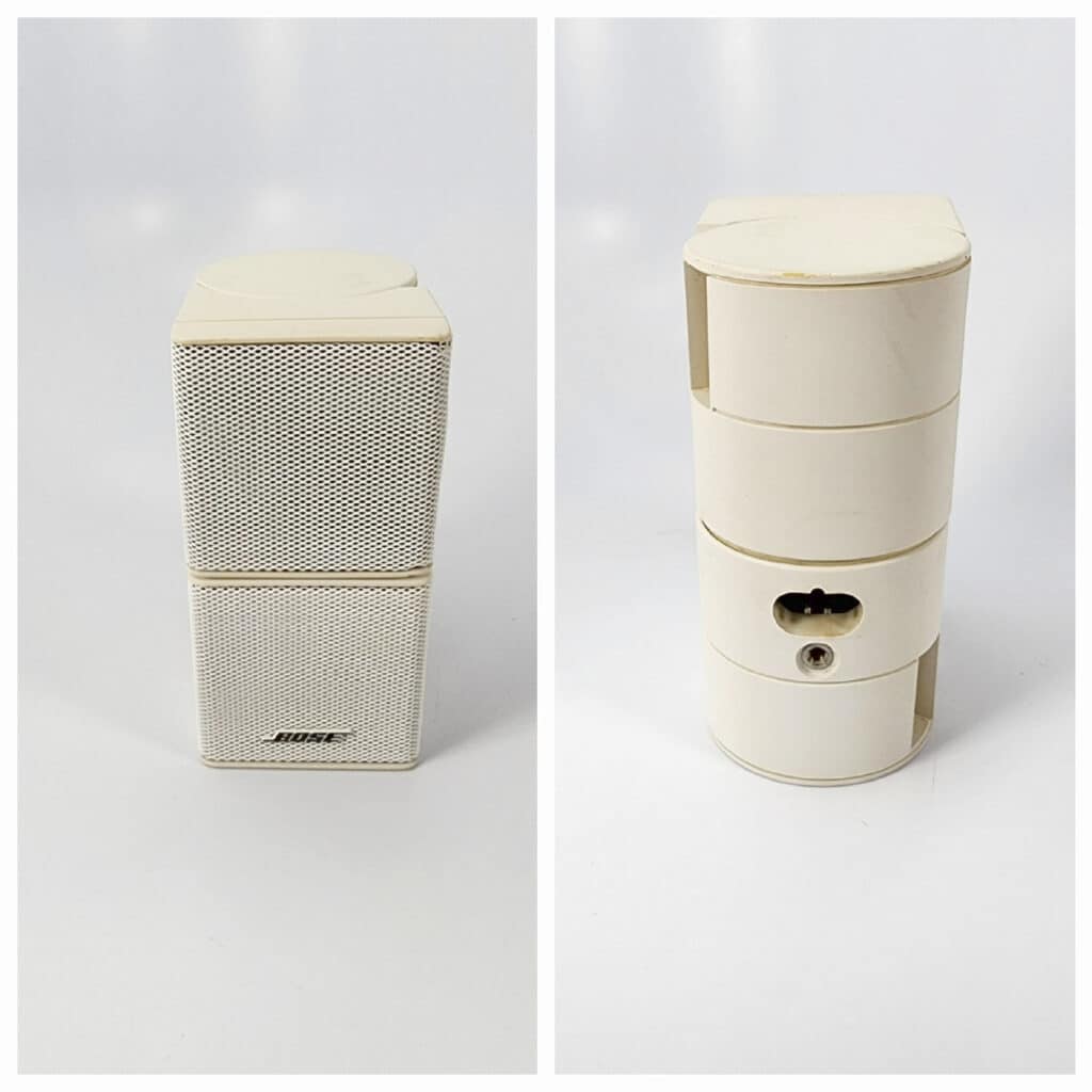 Set of 5 Bose Lifestyle Acoustimass Mini Jewel Double Cube Speakers