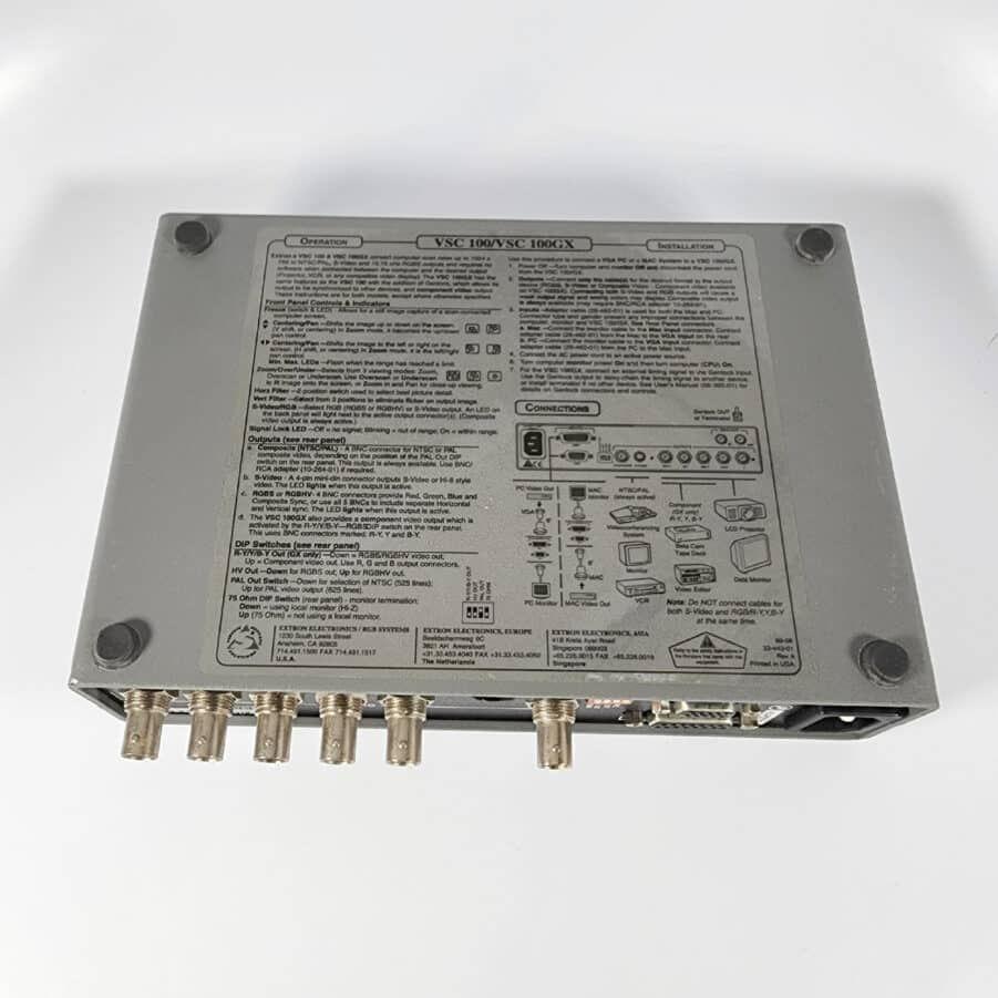 Extron VSC100 High-Res. Computer-to-Video Scan Converter - Used - Free Shipping - Image 12