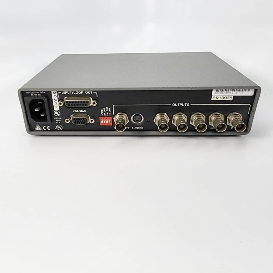 Extron VSC100 High-Res. Computer-to-Video Scan Converter - Used - Free Shipping - Image 8