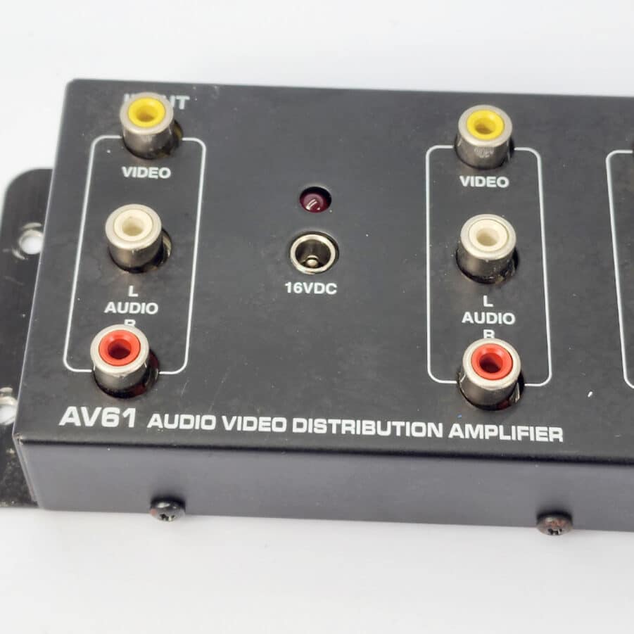 Xantech - AV61 Audio/Video 6-Way Distribution Amplifier - Used - Tested/Working - Image 3