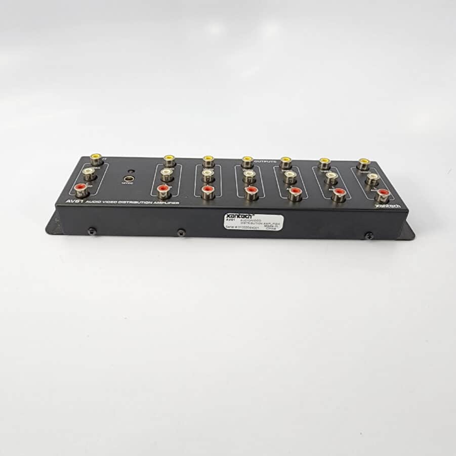 Xantech - AV61 Audio/Video 6-Way Distribution Amplifier - Used - Tested/Working - Image 2