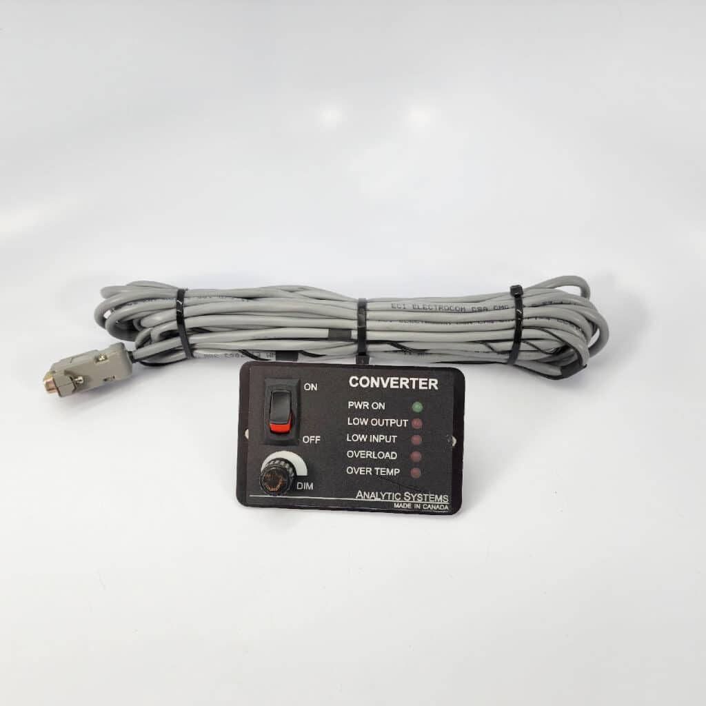 Analytic Systems RCP1-VTL Remote Control Panel w/ 20ft 9-Pin Cable ...