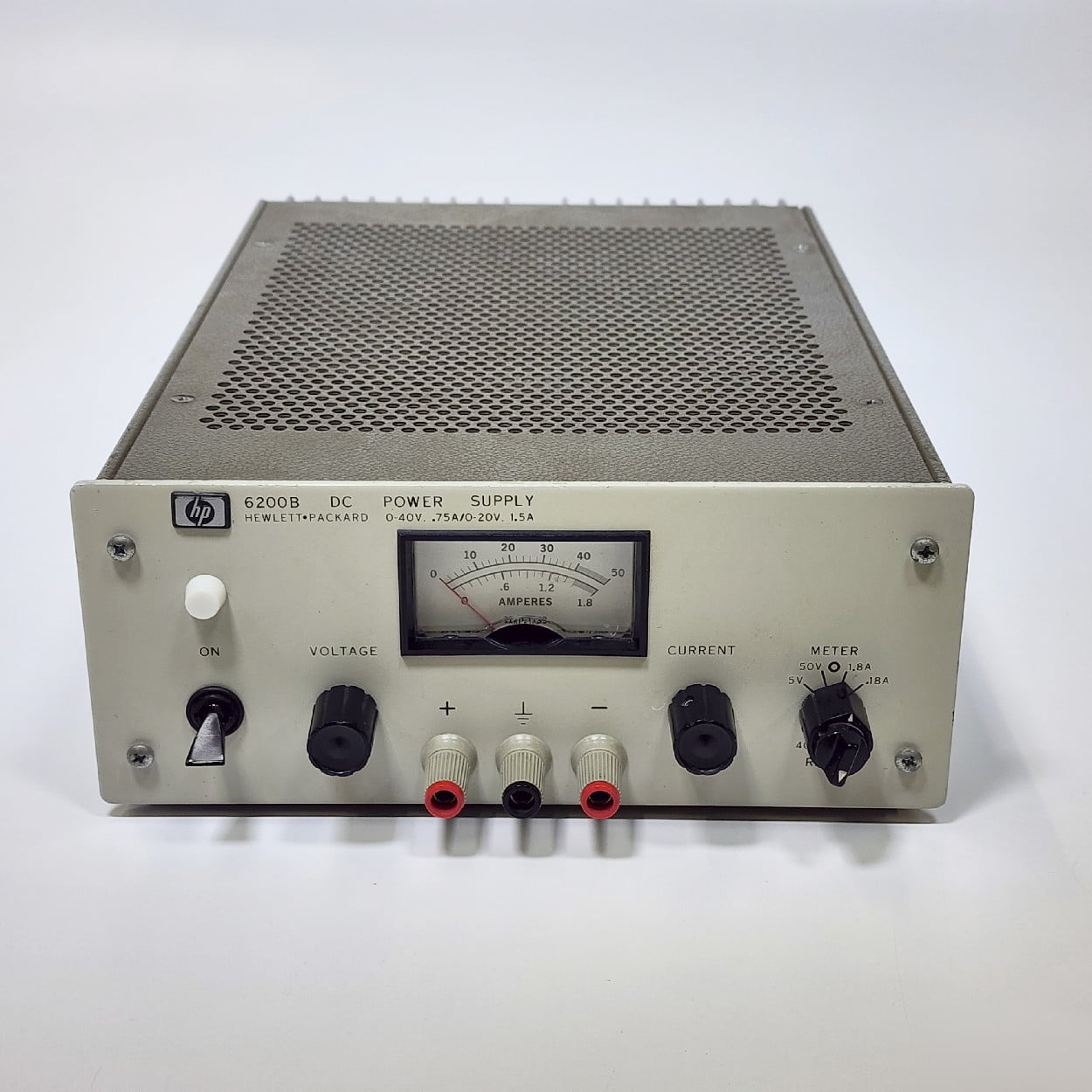 HP/Hewlett Packard Model 6200B Power Supply 20V/1.5A - 40V/.75A ...