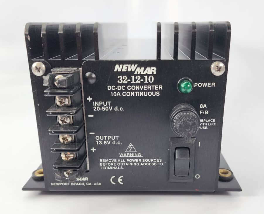 Newmar 32-12-25Amps Dc Convertisseur 20-50VDC Entré À 12VDC Négatif Sol