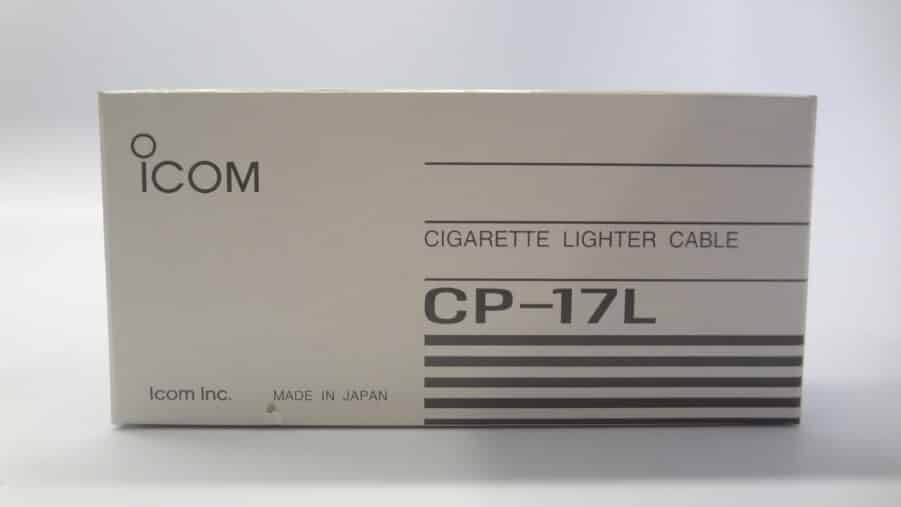 ICOM Handheld VHF Radio Cigarette Lighter Cables CP-17L For BC-146 or BC-119N-01
