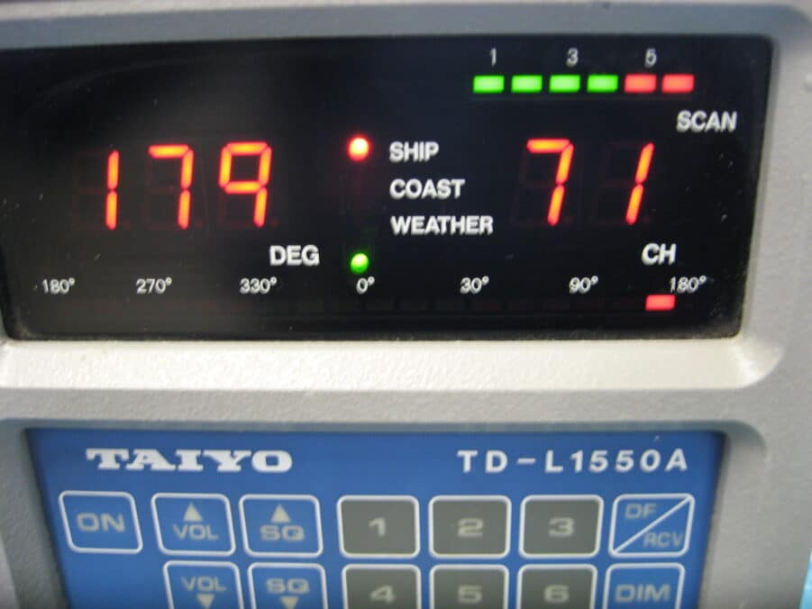 Simrad Taiyo VHF Automatic Digital Direction Finder System TD-L1550A / EA-351A - Image 4