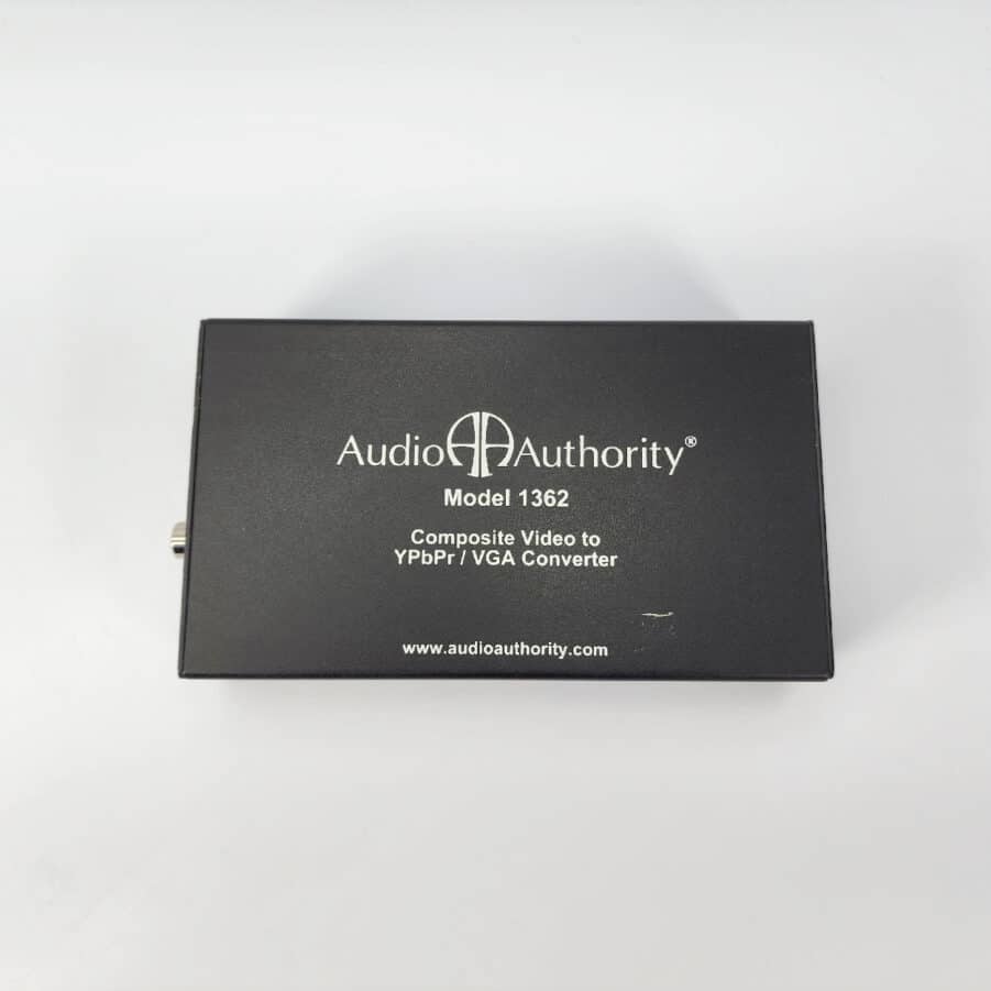 Audio Authority Model 1362 Composite to Component Video Upconverter