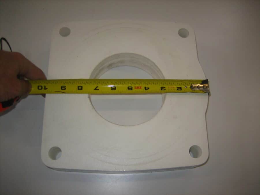 PVC 2" Spacer for Furuno Open Array DRS UHD RSB 0070 0072 - Custom - Image 7
