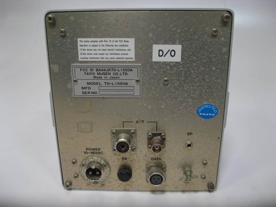 Simrad/Taiyo VHF Automatic Digital Direction Finder System TD-L1550A W/ EA-351A! - Image 8