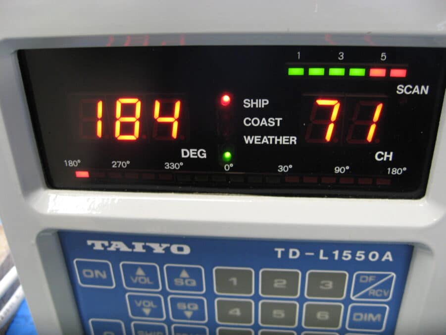 Simrad/Taiyo VHF Automatic Digital Direction Finder System TD-L1550A W/ EA-351A! - Image 4