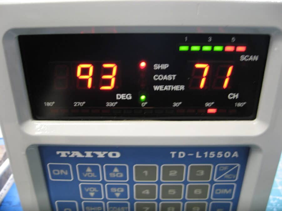 Simrad/Taiyo VHF Automatic Digital Direction Finder System TD-L1550A W/ EA-351A! - Image 3