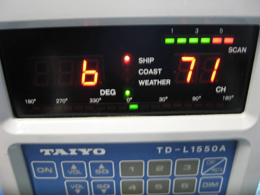 Simrad/Taiyo VHF Automatic Digital Direction Finder System TD-L1550A W/ EA-351A! - Image 2