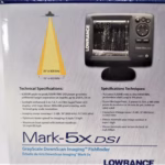 Lowrance - Mark-5X DSI - GreyScale DownScan Imaging FishFinder - W Cable + Ducer - Image 11