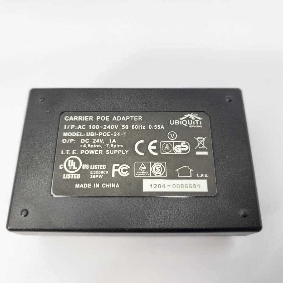 Ubiquiti Networks - Carrier POE Adapter - 24V/1A - UBI-POE-24-1 - New Old Stock - Image 7