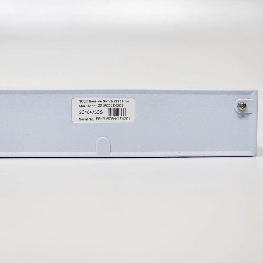 3Com - 3C16475CS 10/100Mbps + 1000Mbps Baseline Switch 2226 - FOR PARTS / AS IS - Image 10